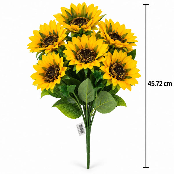 Ramo artificial de girasoles 45 cm Ref 26029