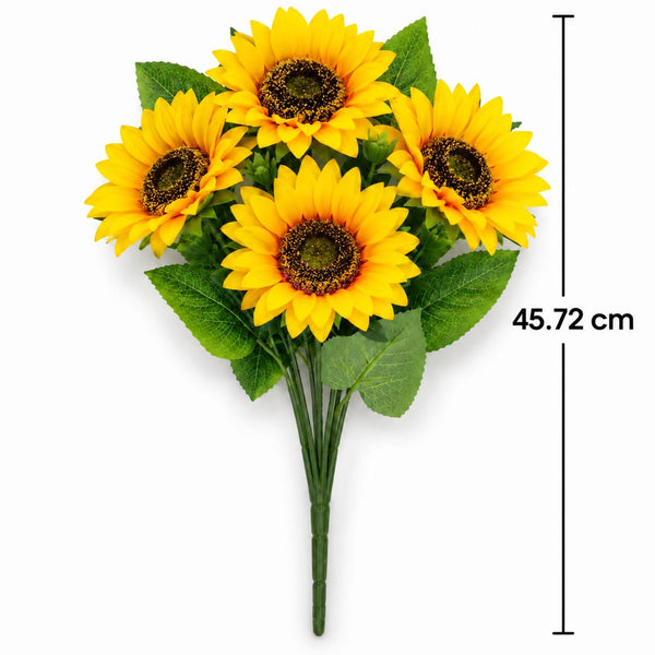 Ramo artificial de girasoles 45 cm Ref 26030