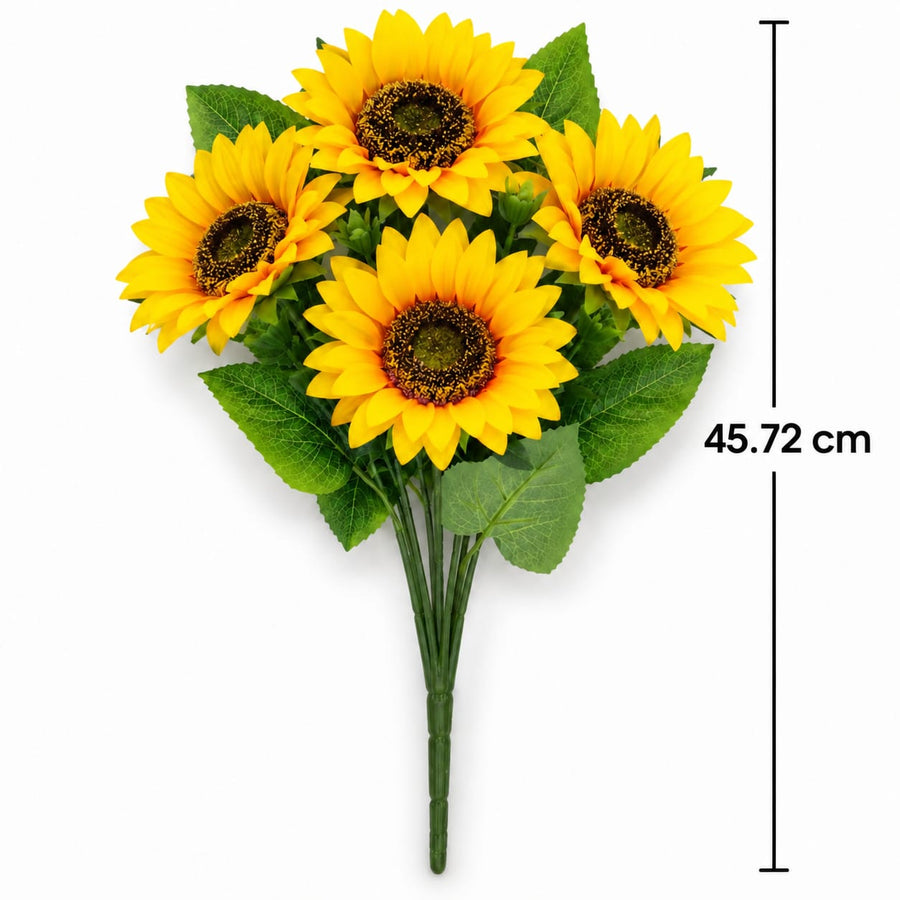 Ramo artificial de girasoles 45 cm Ref 26030