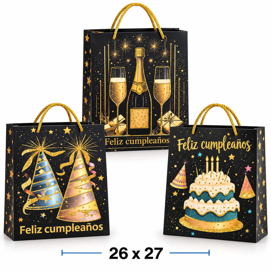 Bolsa de regalo mediana 26 × 27 cm Ref 26007M