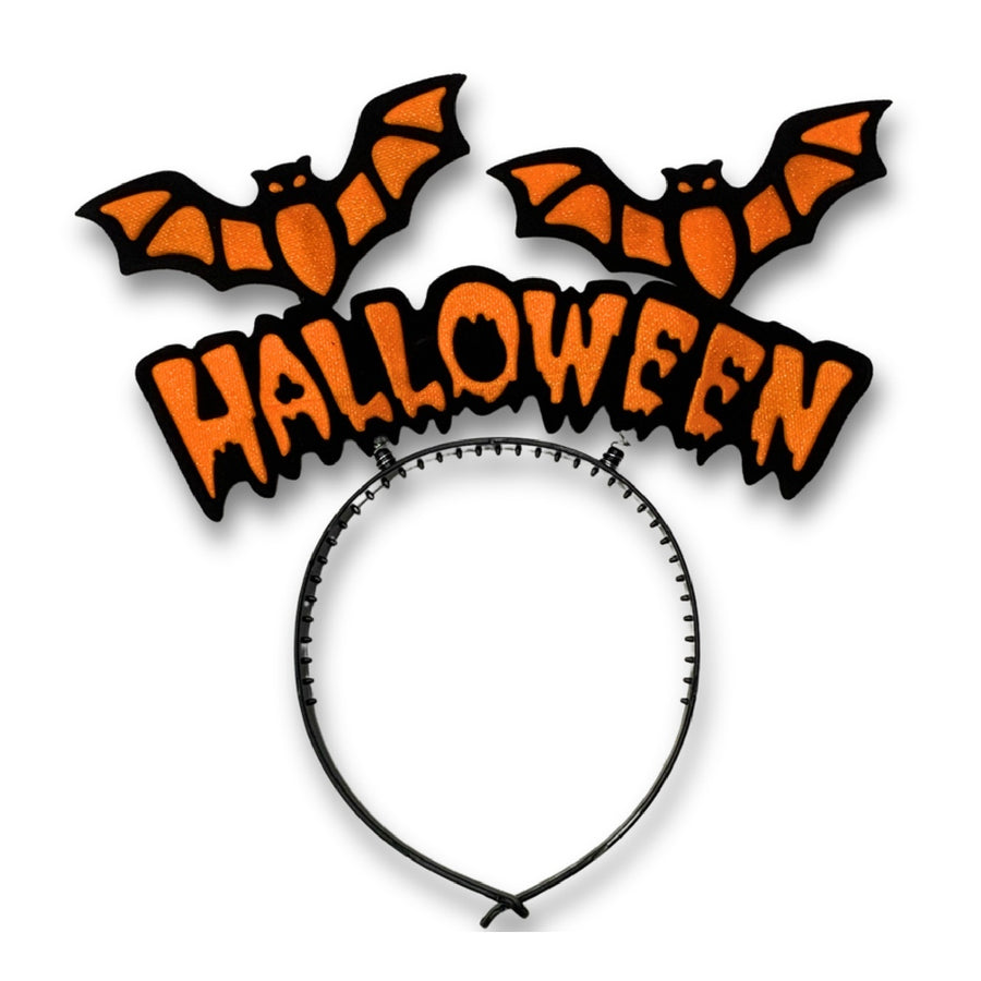 Diadema Halloween con murciélagos Ref BTH02