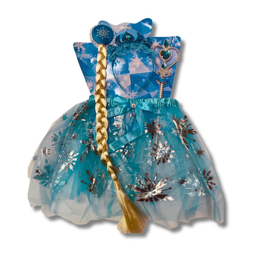 Disfraz de princesa azul con accesorios Ref TTH01