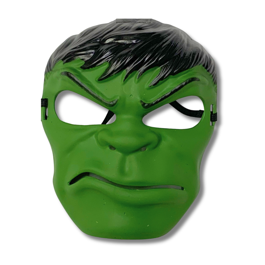 Máscara verde de superhéroe diseño B Ref MCH09